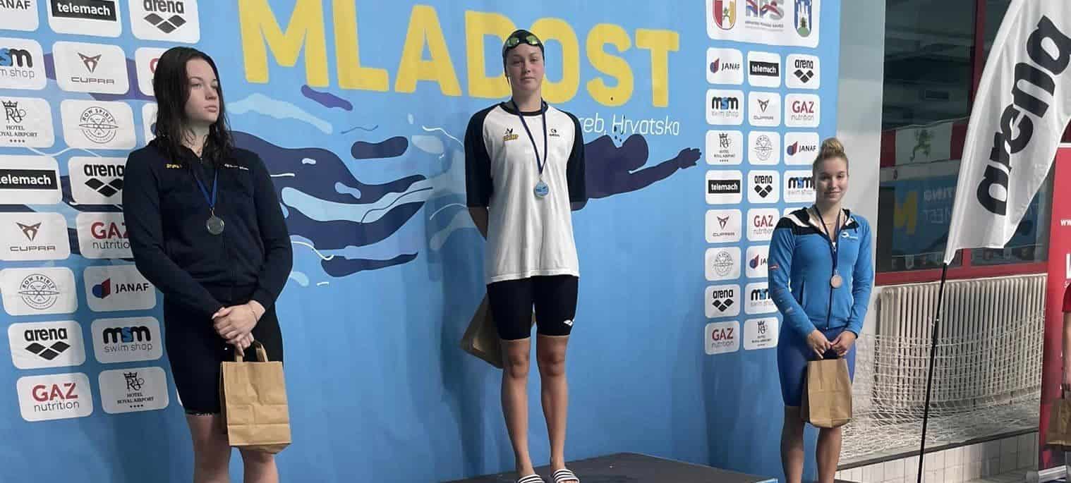 Fužinarjevi plavalci blesteli tudi drugi dan mitinga Mladost v Zagrebu