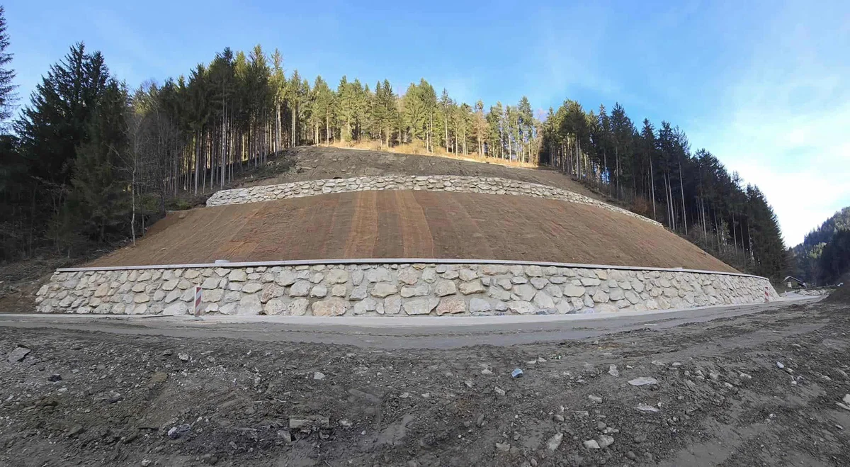 Sanacija plazu Artviga v dolini Velunje se približuje zaključku