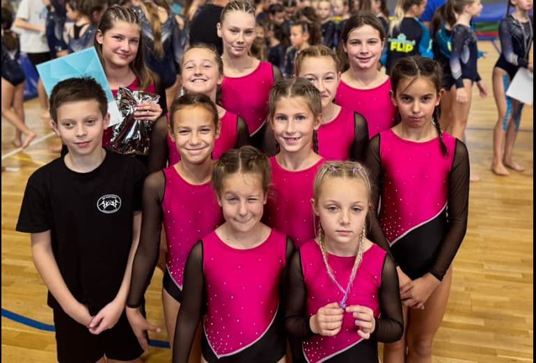 Uspešen nastop gimnastičarjev ŠD Partizan Ravne na državnem prvenstvu v Kopru