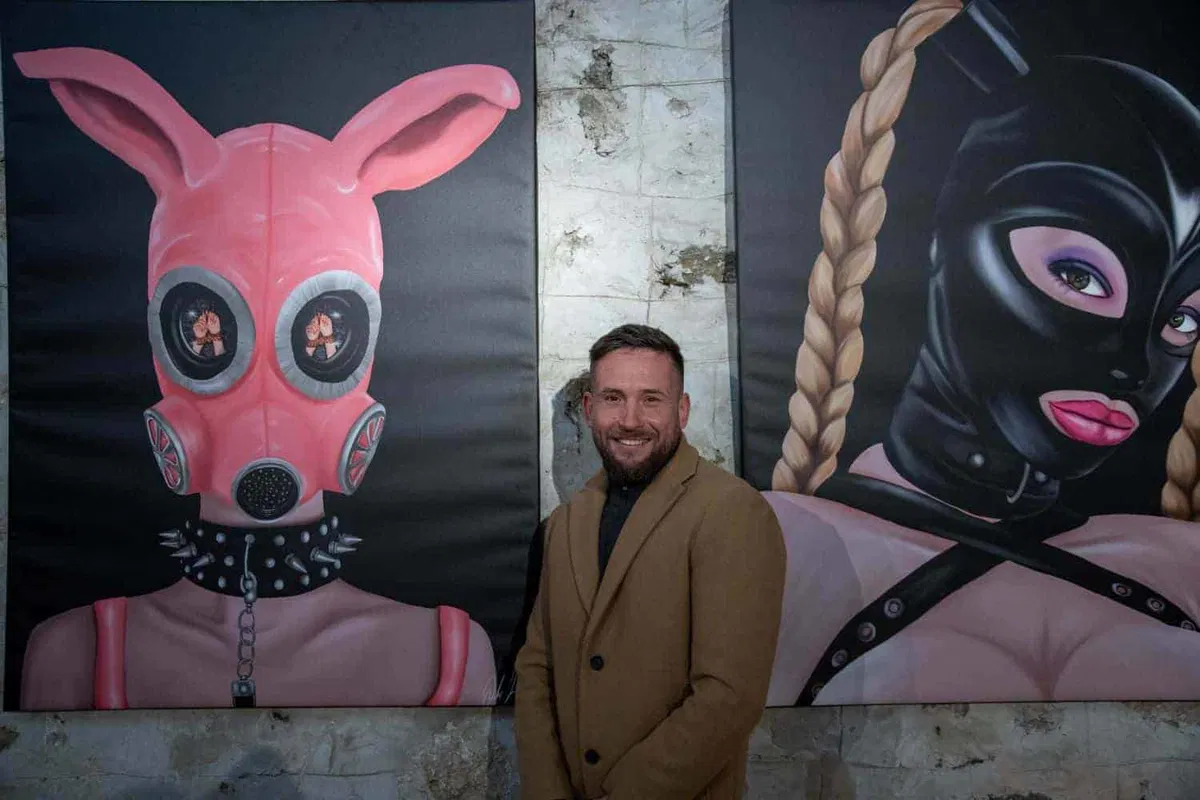 Razstava digitalnega umetnika Liza Art se seli na novo lokacijo