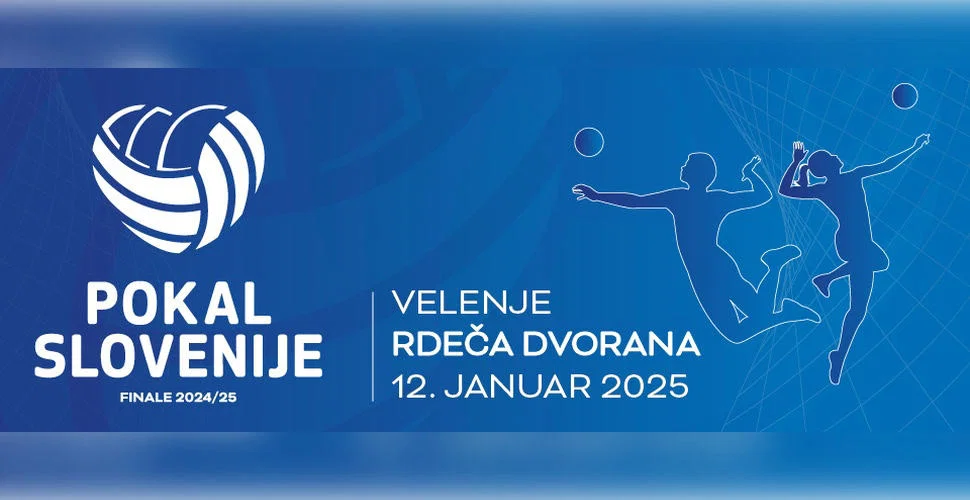 Velenje bo gostilo finalni tekmi Pokala Slovenije v odbojki