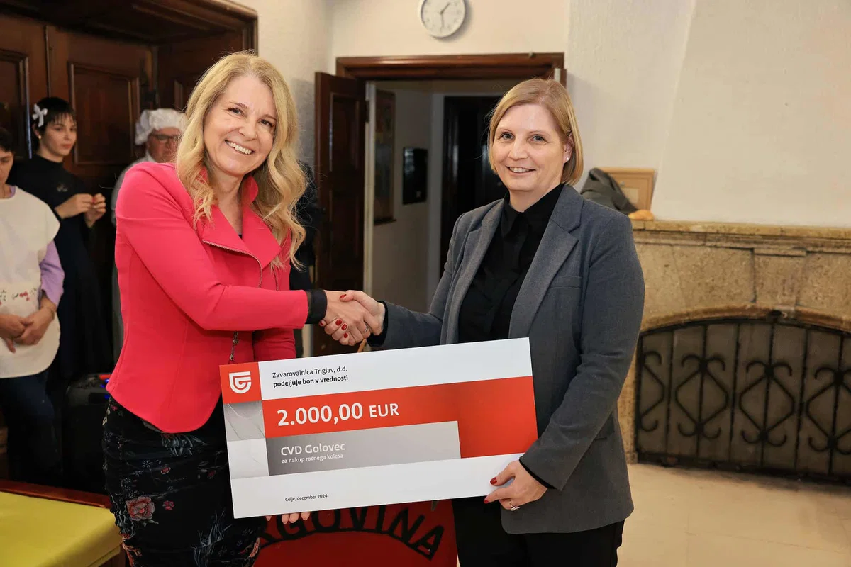 Zavarovalnica Triglav za boljši jutri z donacijami na Celjskem in Koroškem