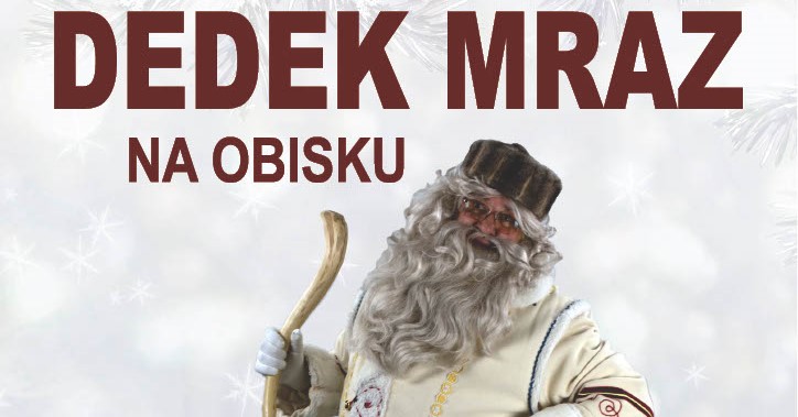 Dedek mraz na obisku v Centru Interspar Velenje