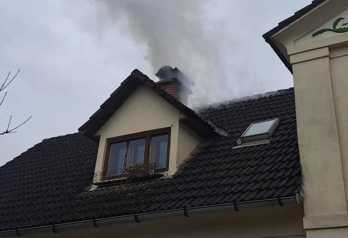 Prevaljski gasilci danes posredovali pri požaru