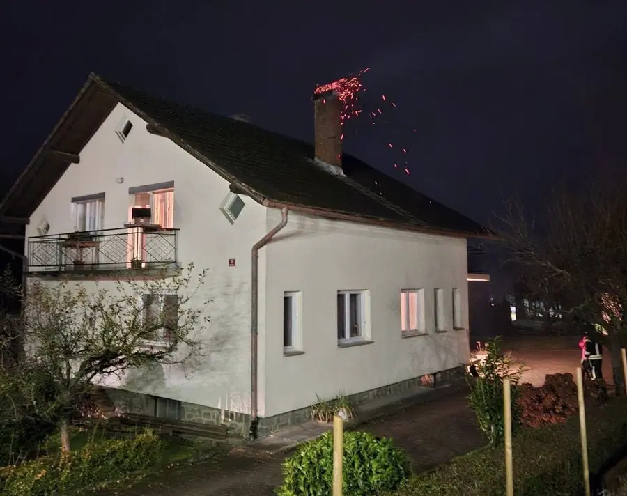 Mislinjski gasilci posredovali pri dimniškem požaru