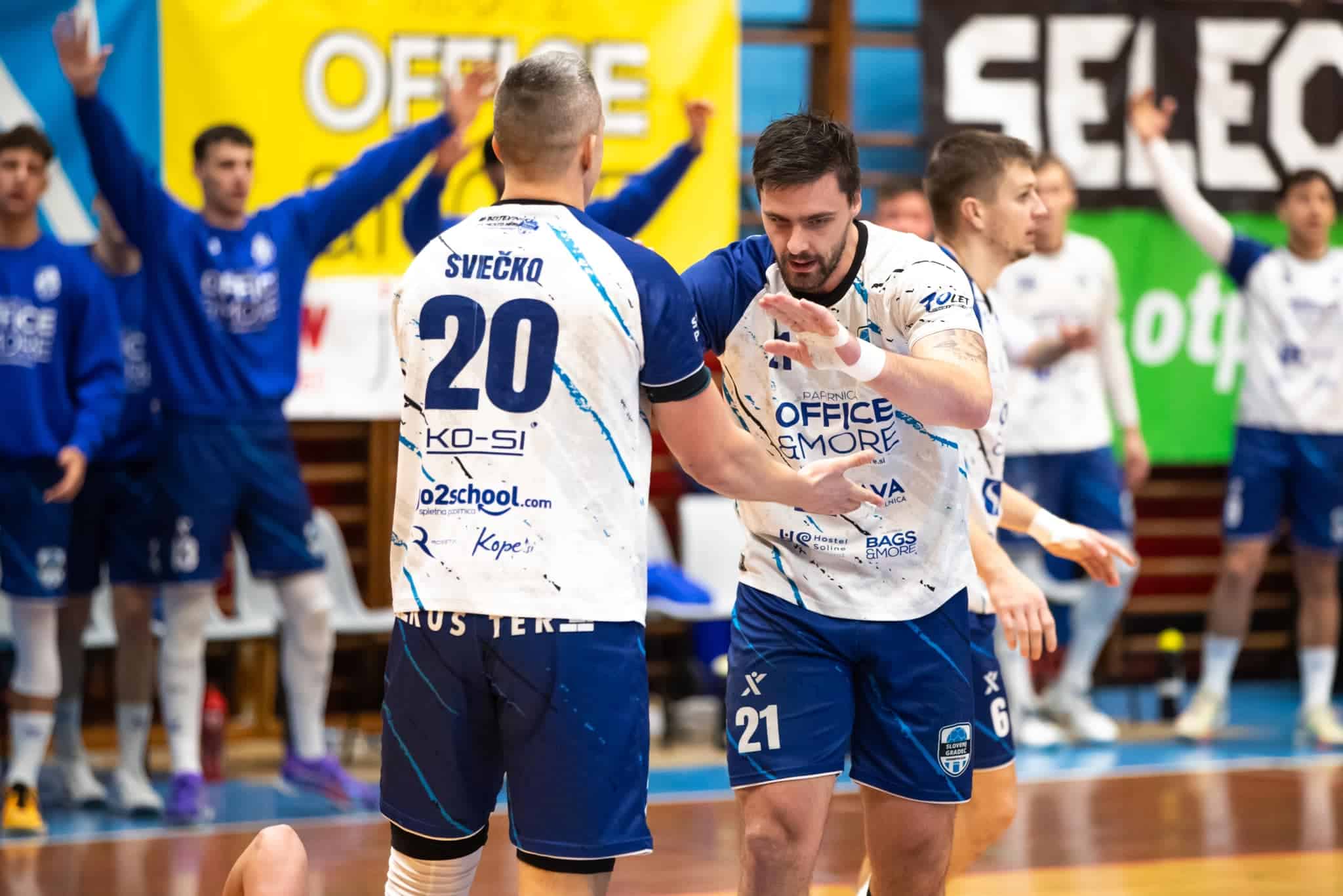 Rokometaši Slovenj Gradec boljši od - Sviš Cugelj okna Ivančna Gorica 