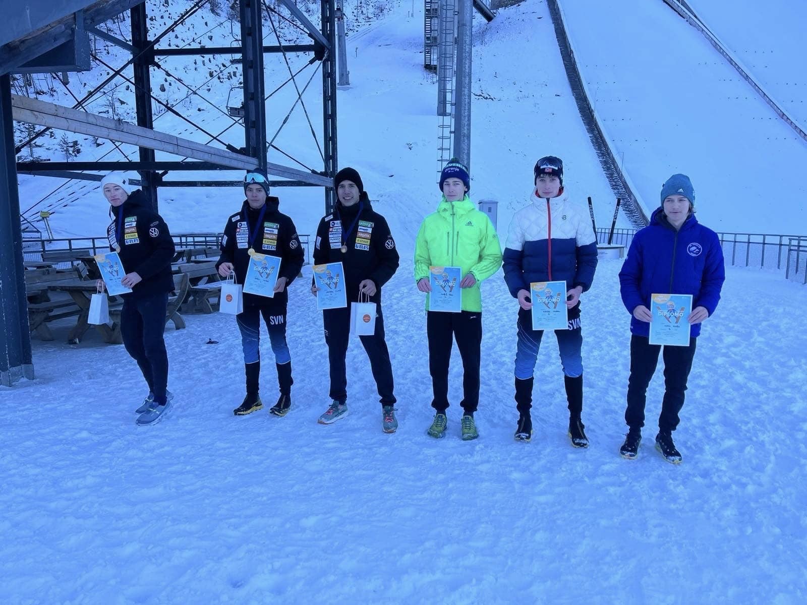 Pokal Argeta uspešen za mislinjske smučarske skakalce