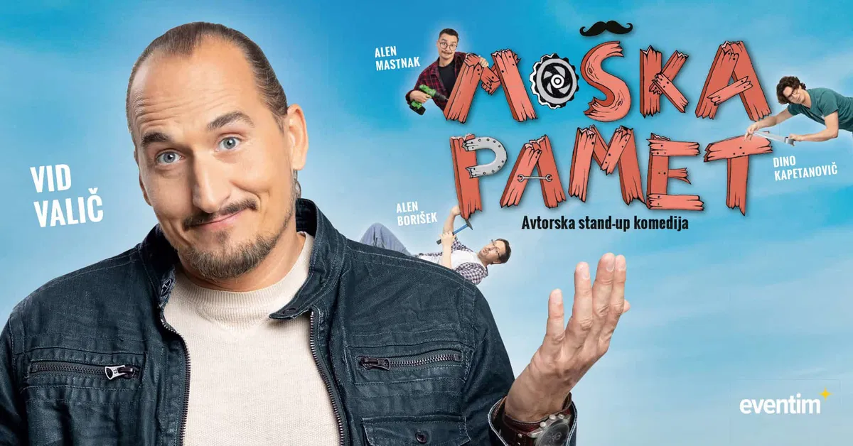 Večer smeha na Prevaljah: Vabljeni na stand-up komedijo Moška pamet