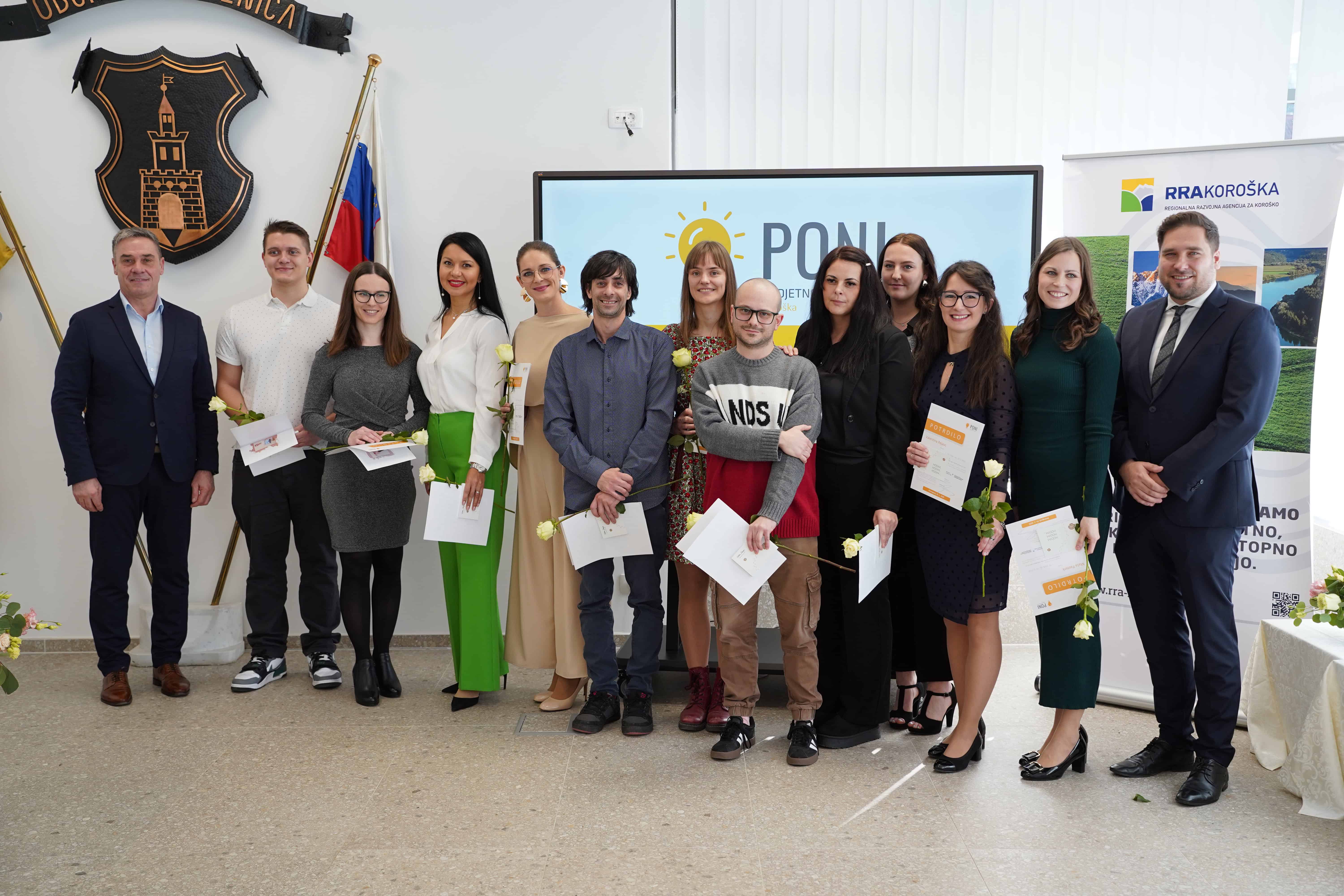 Od ideje do uspeha: PONI RRA Koroška navdihuje s številnimi podjetniškimi idejami ter tvori nove produktivne podjetniške zgodbe