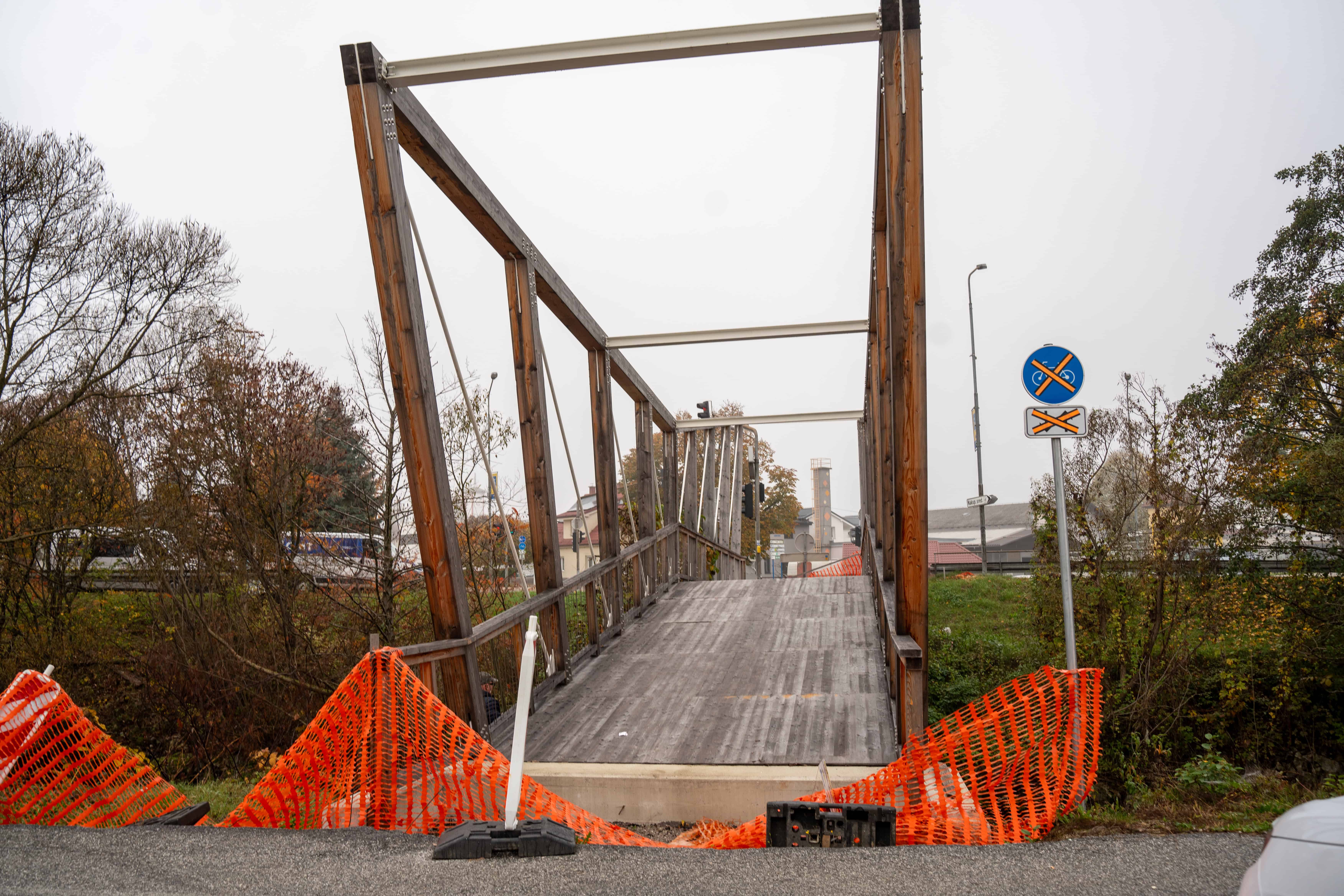 VIDEO in FOTO: V Slovenj Gradcu že kmalu novi kolesarski mostovi