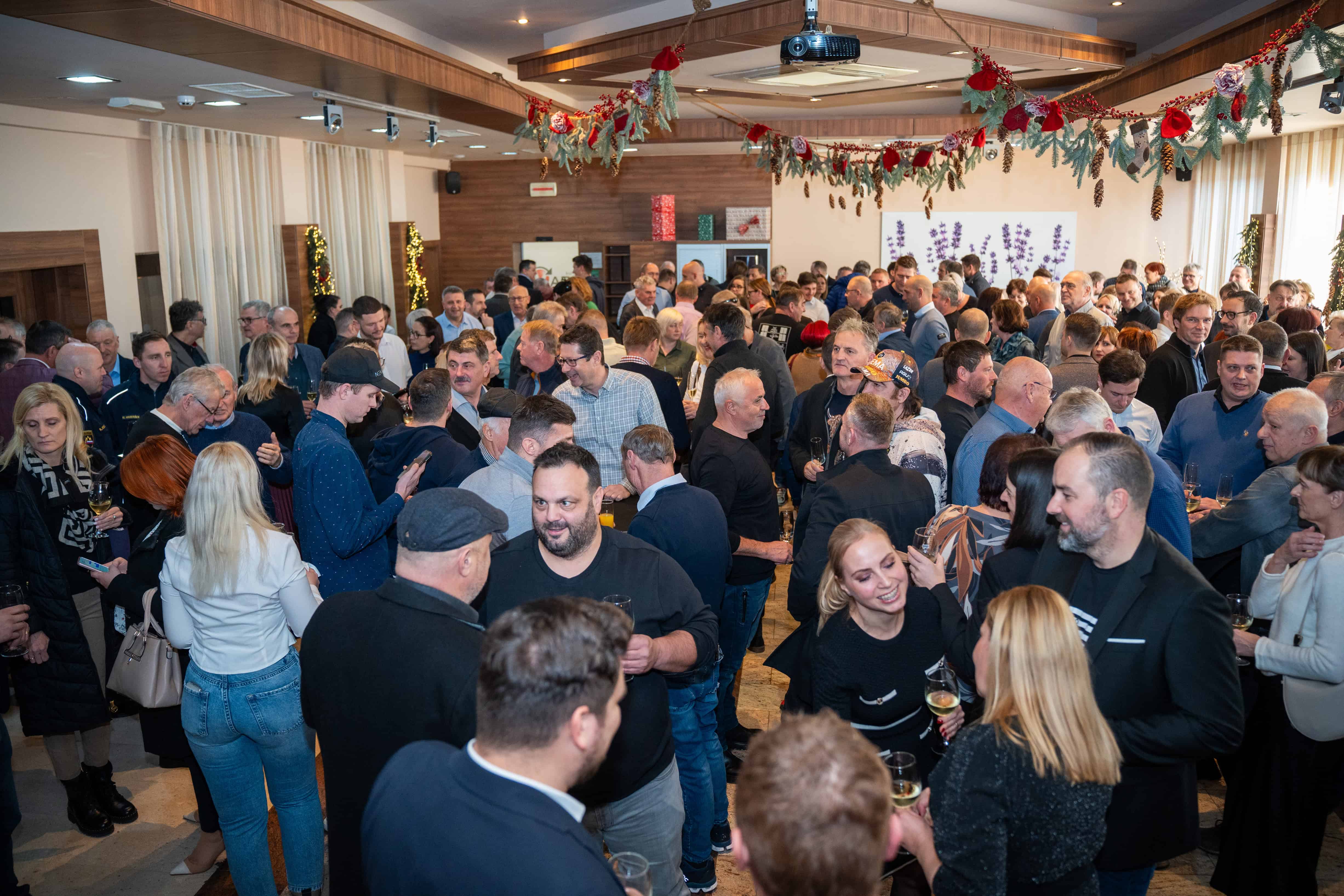 FOTO in VIDEO: Slovenjgraški župan na (po)novoletnem srečanju o preteklih in prihodnjih izzivih mestne občine