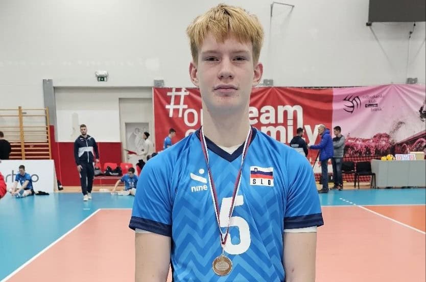 Mislinjčan Bine Križovnik s slovensko U16 reprezentanco do srebrne medalje