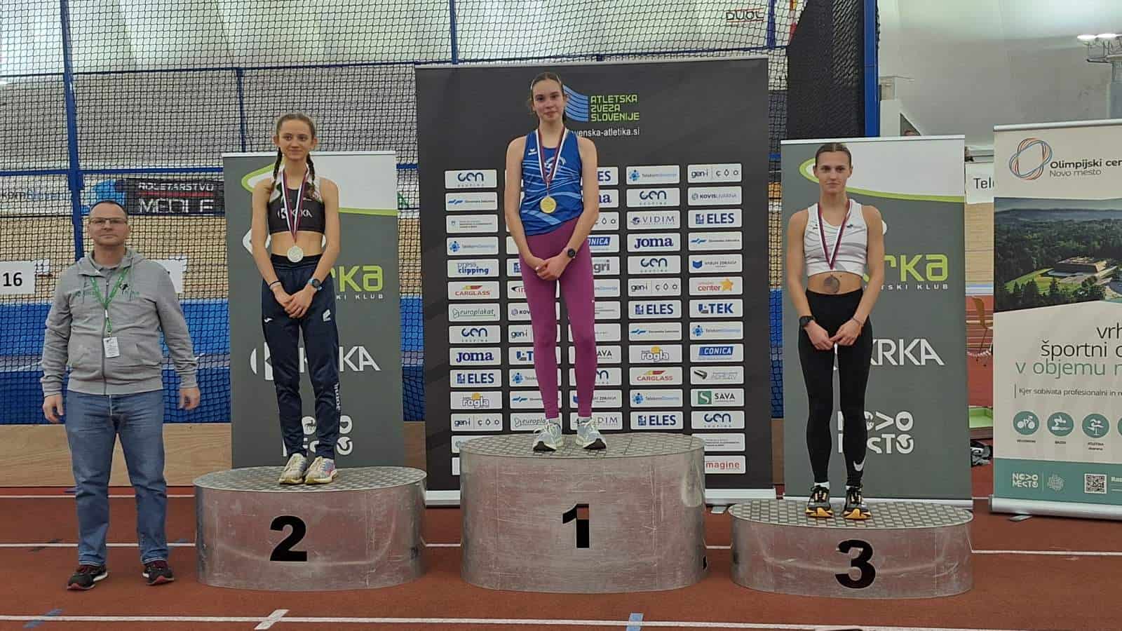 Neverjeten dosežek slovenjgraških atletov: Zlata medalja in številni dosežki na državnem prvenstvu (FOTO)