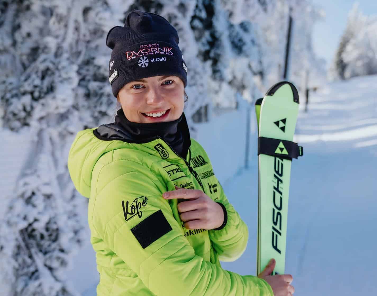 Slovenki v finalu, a z zaostankom štirih sekund v prvi vožnji