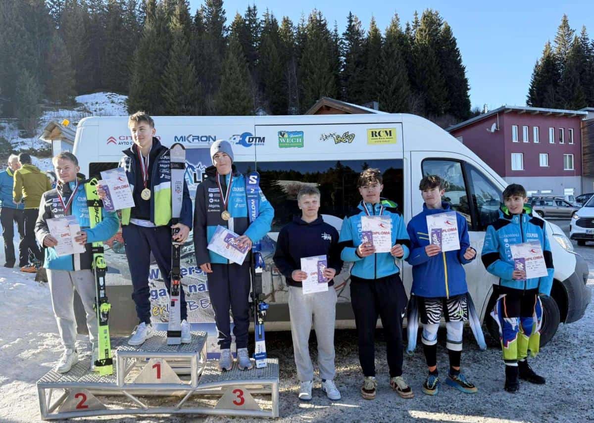 FOTO: Smučarke in smučarji ASK Fužinar nizali uspehe na Koralpah