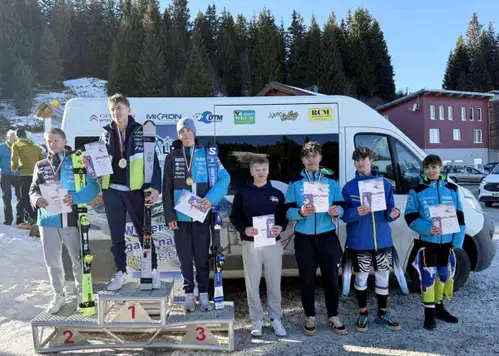 FOTO: Smučarke in smučarji ASK Fužinar nizali uspehe na Koralpah