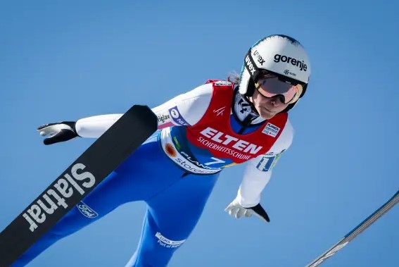 Nika Prevc danes po veliki kristalni globus