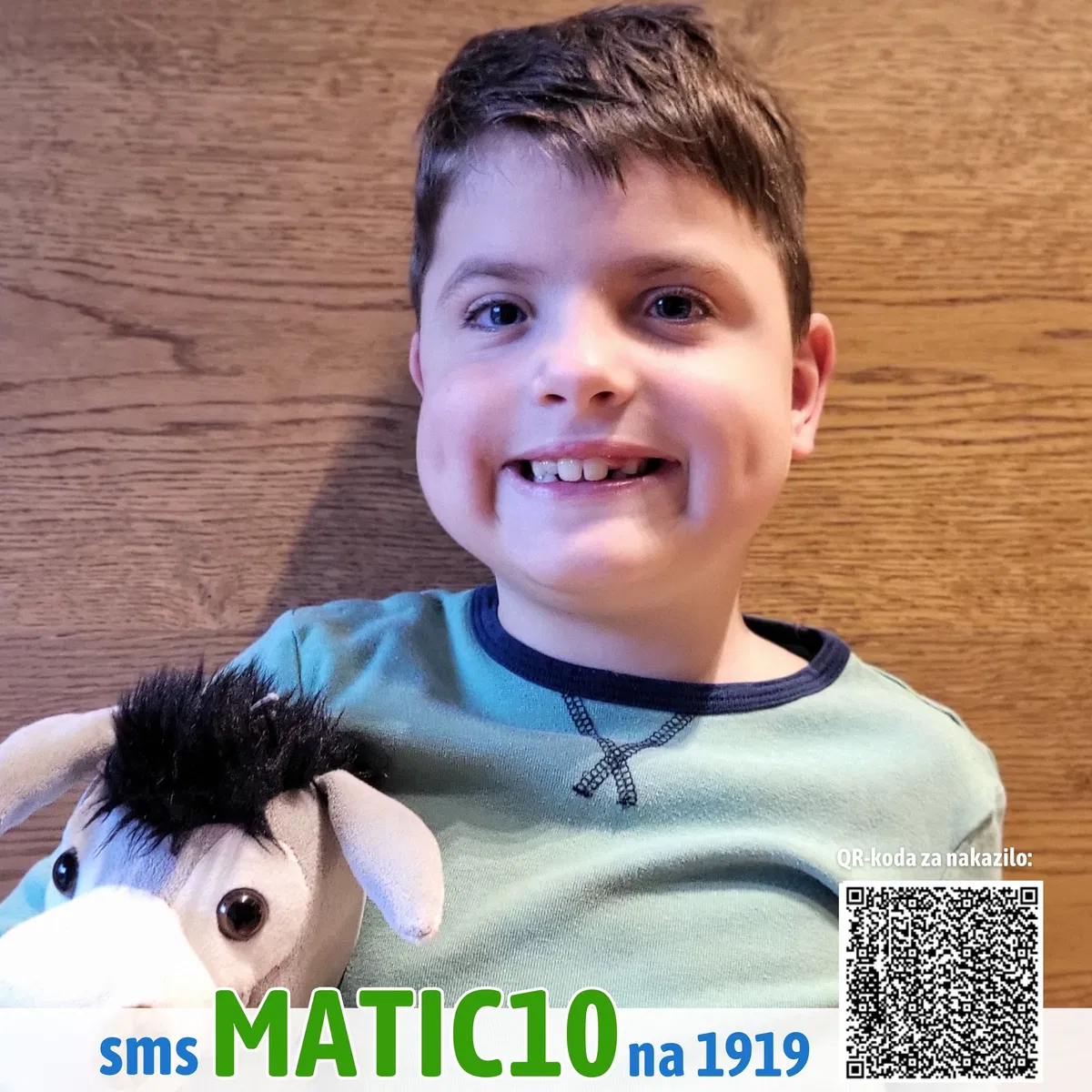 Sloveniji je zopet uspelo, pravočasno smo zbrali 2 milijona € za malega borca Matica