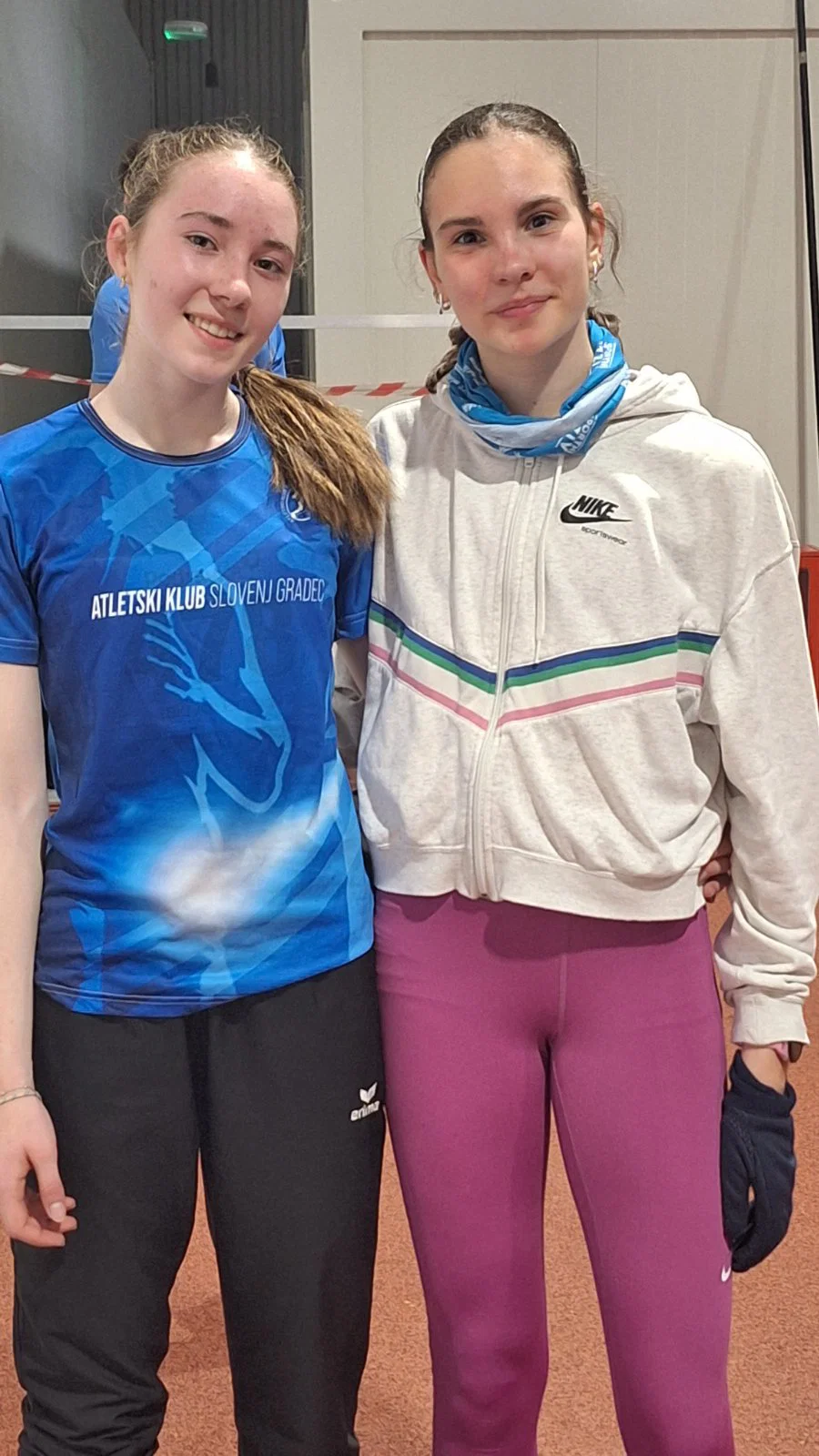 FOTO: Ema Pika Raj in Iva Pori v Zagrebu do novih osebnih rekordov