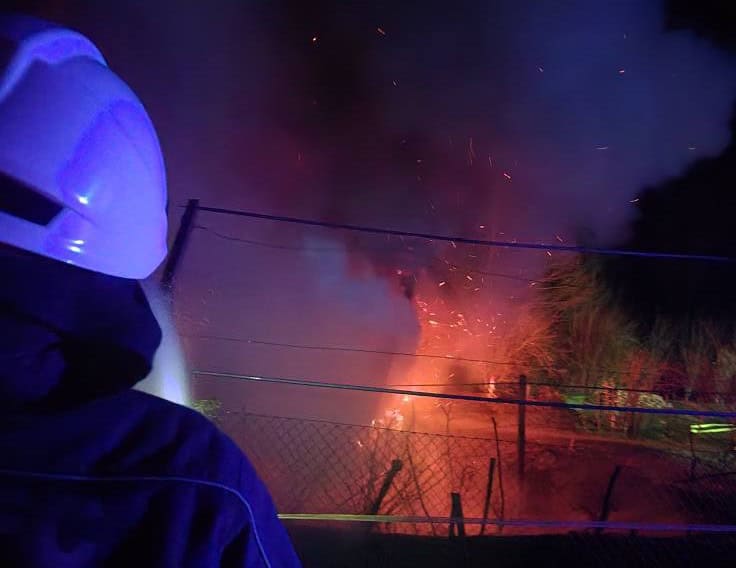 Gasilci PGD Sele-Vrhe posredovali na požaru