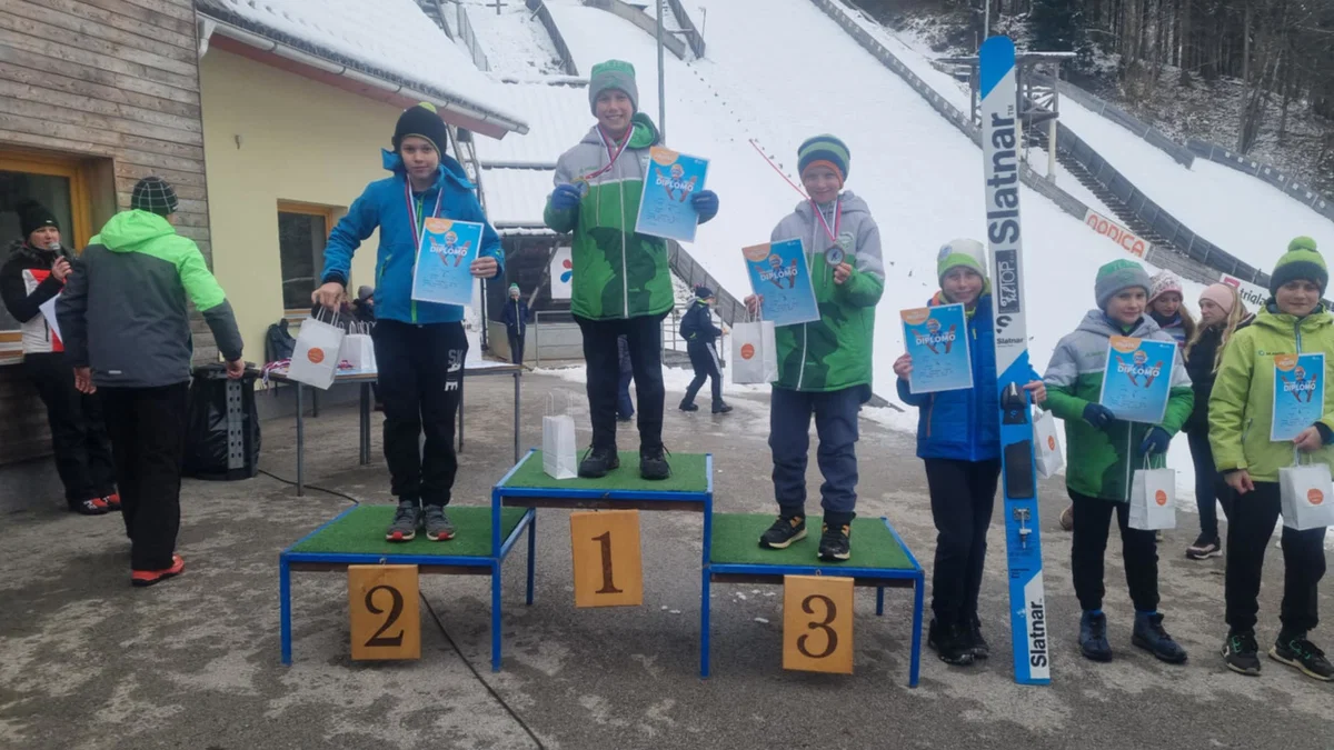 Uspešen vikend smučarskih skakalcev SSK Mislinja