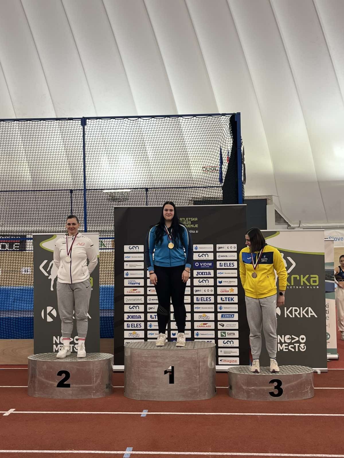 FOTO: Odličen nastop atletov AK SG, Nuša Lužnik nova članska prvakinja