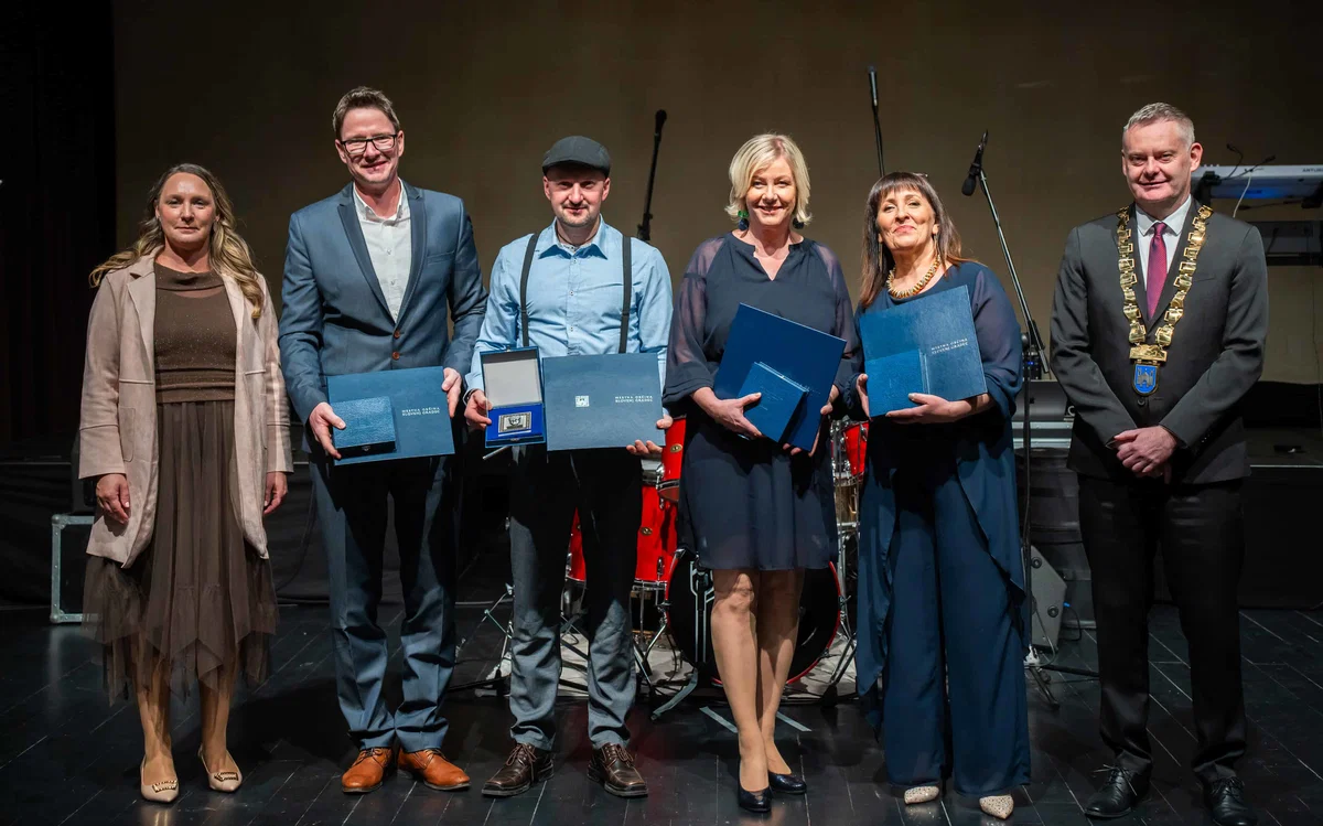 FOTO: V Slovenj Gradcu podelili najvišja priznanja na področju kulture