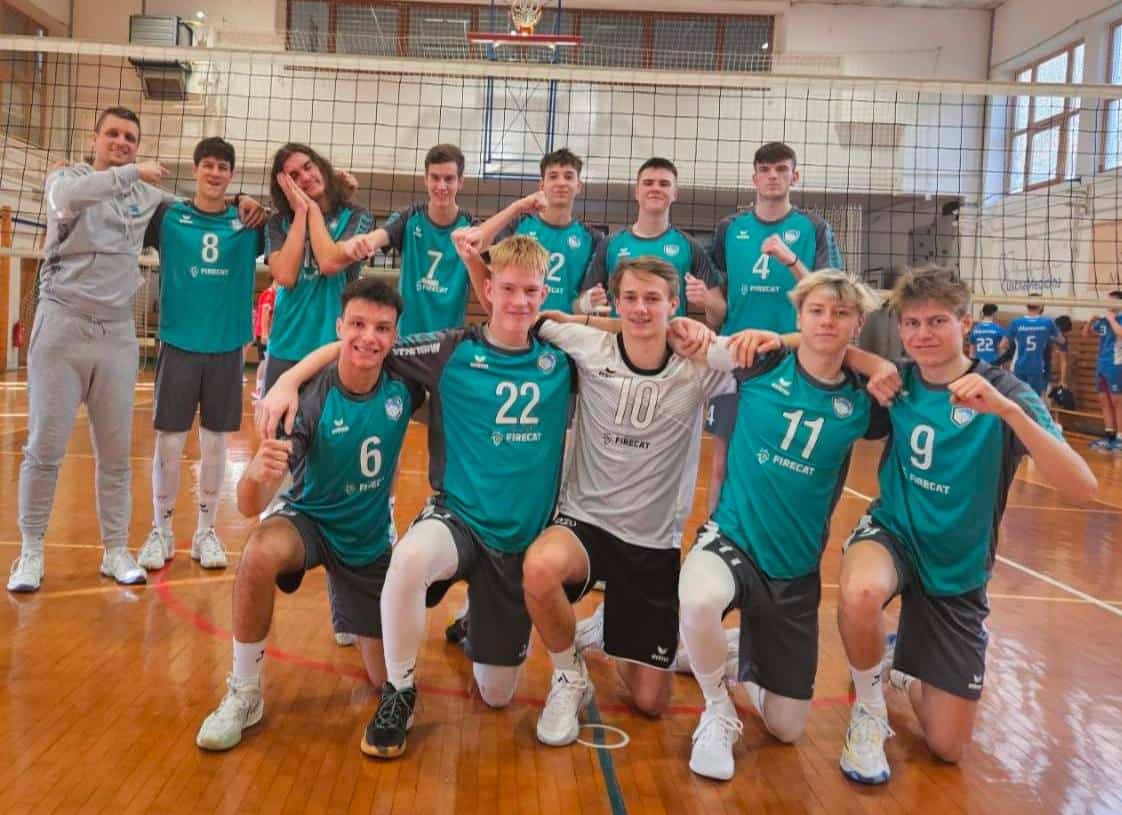 Pester vikend za kadetske ekipe Korvolley Mislinje