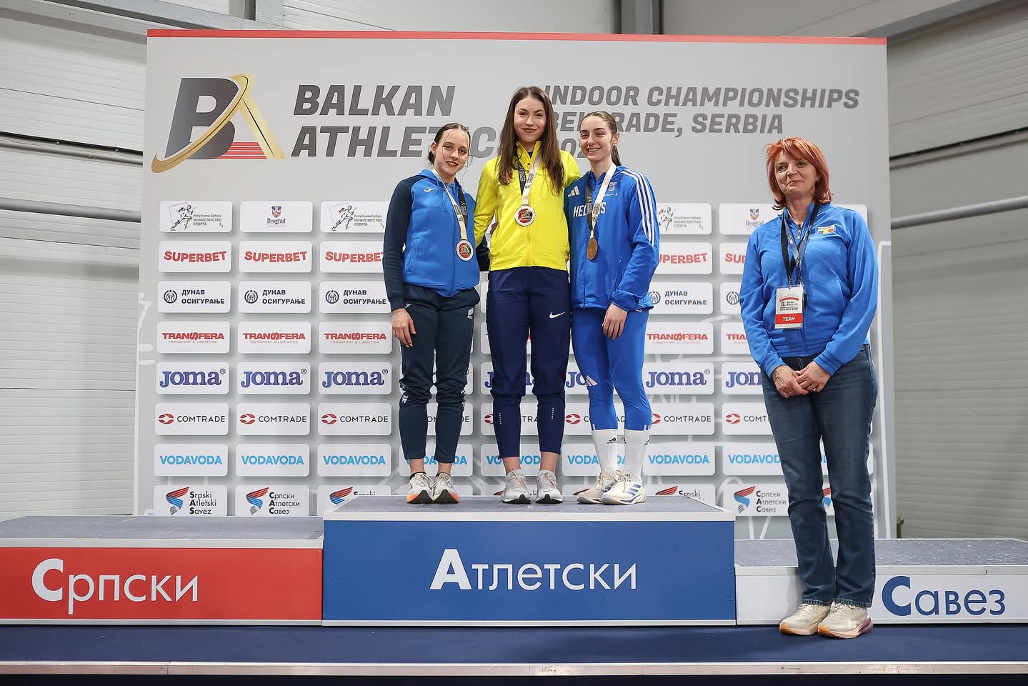 FOTO: Lucija Potnik postala balkanska podprvakinja