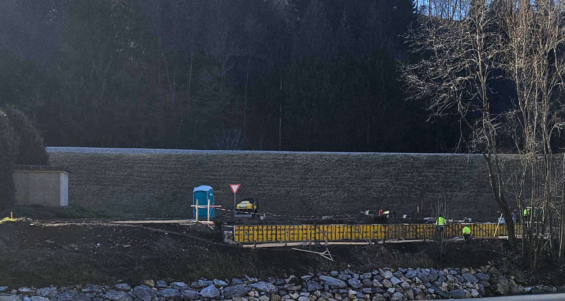 V Dravogradu pričetek gradnje protipoplavnih zidov ob Meži in Dravi