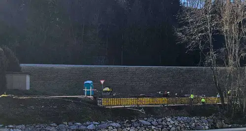 V Dravogradu pričetek gradnje protipoplavnih zidov ob Meži in Dravi