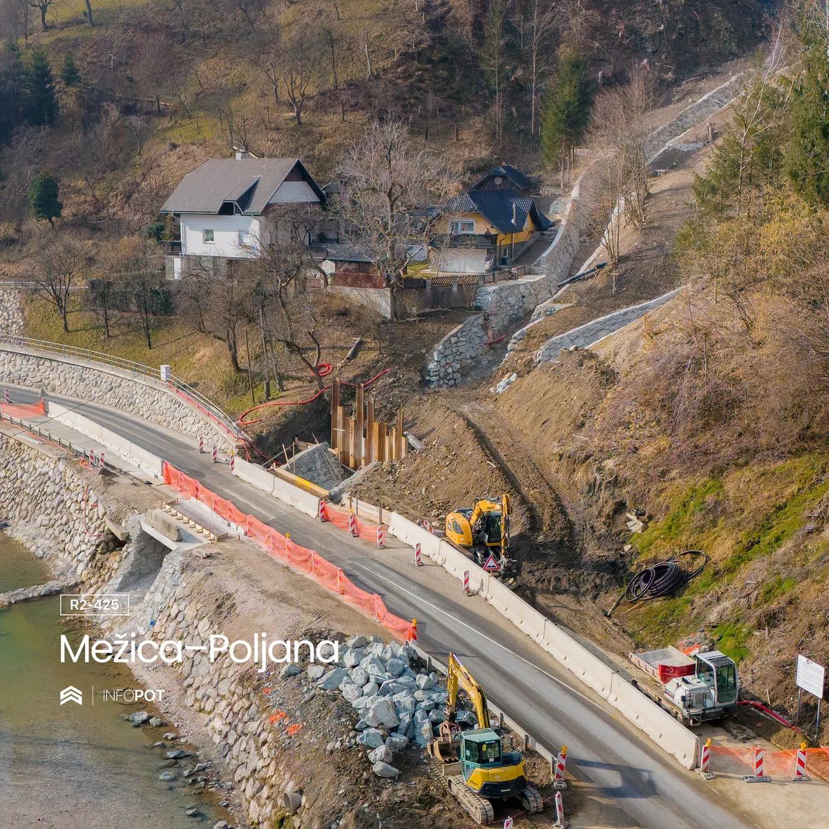 Do sanacije Nužijevega plazu v občini Mežica še daleč