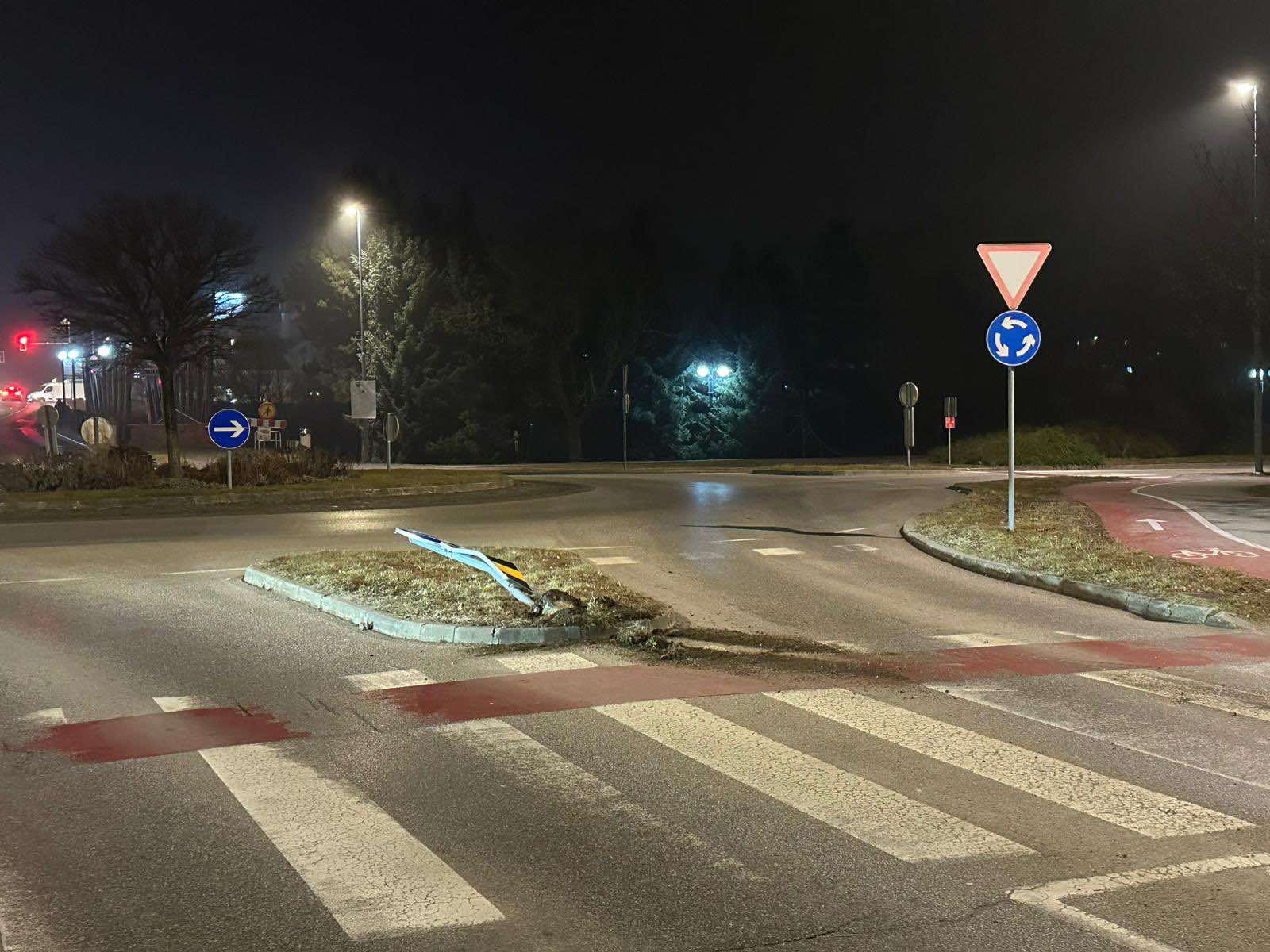 Poziv morebitnim očividcem prometne nesreče v Slovenj Gradcu