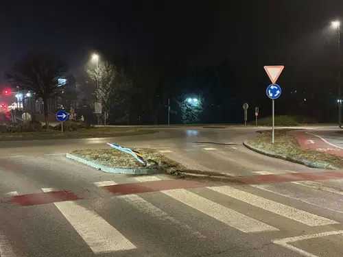 Poziv morebitnim očividcem prometne nesreče v Slovenj Gradcu