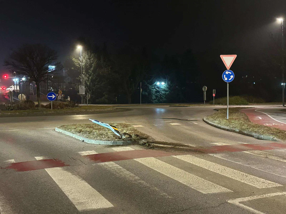 Poziv morebitnim očividcem prometne nesreče v Slovenj Gradcu