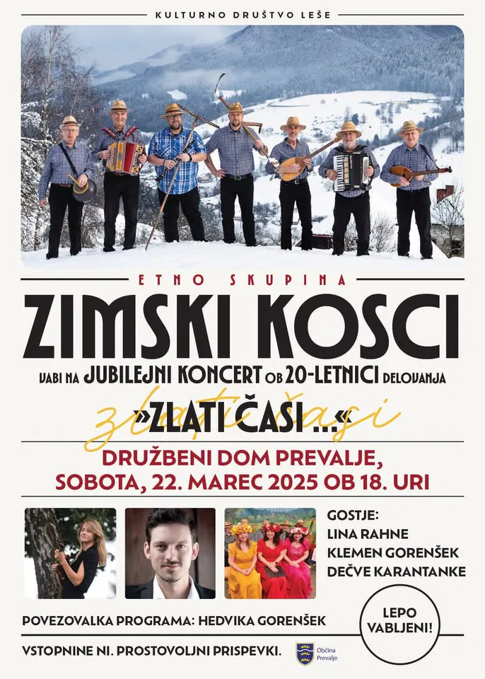 Etno skupina Zimski kosci obeležuje 20 let delovanja