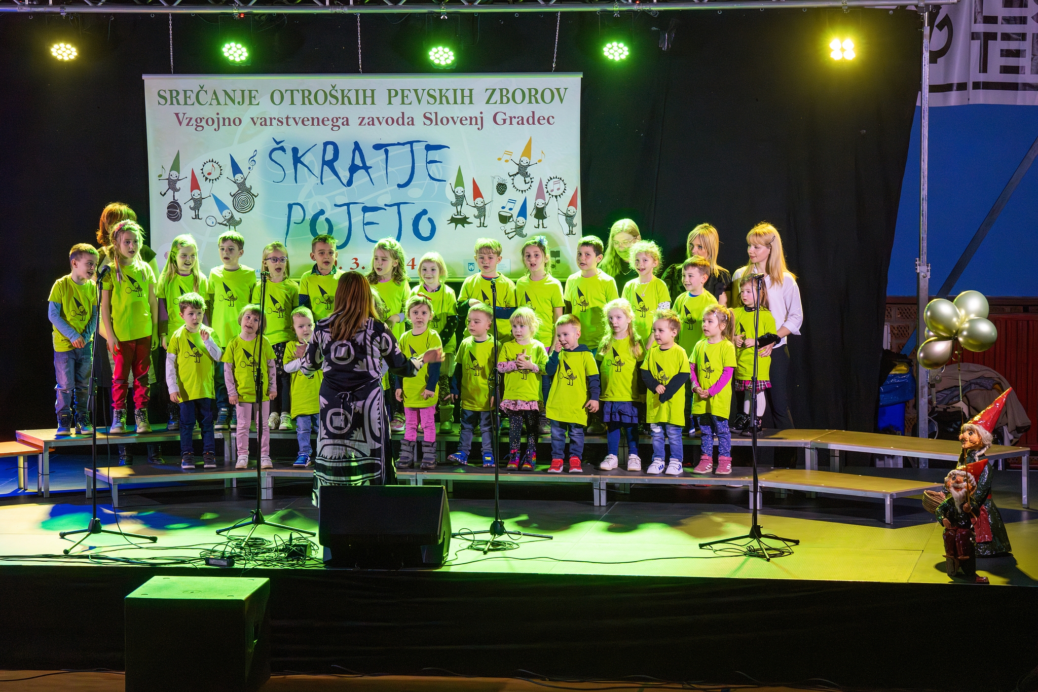 V Slovenj Gradcu bodo najmlajši pokazali pevske talente na prireditvi Škratje pojejo