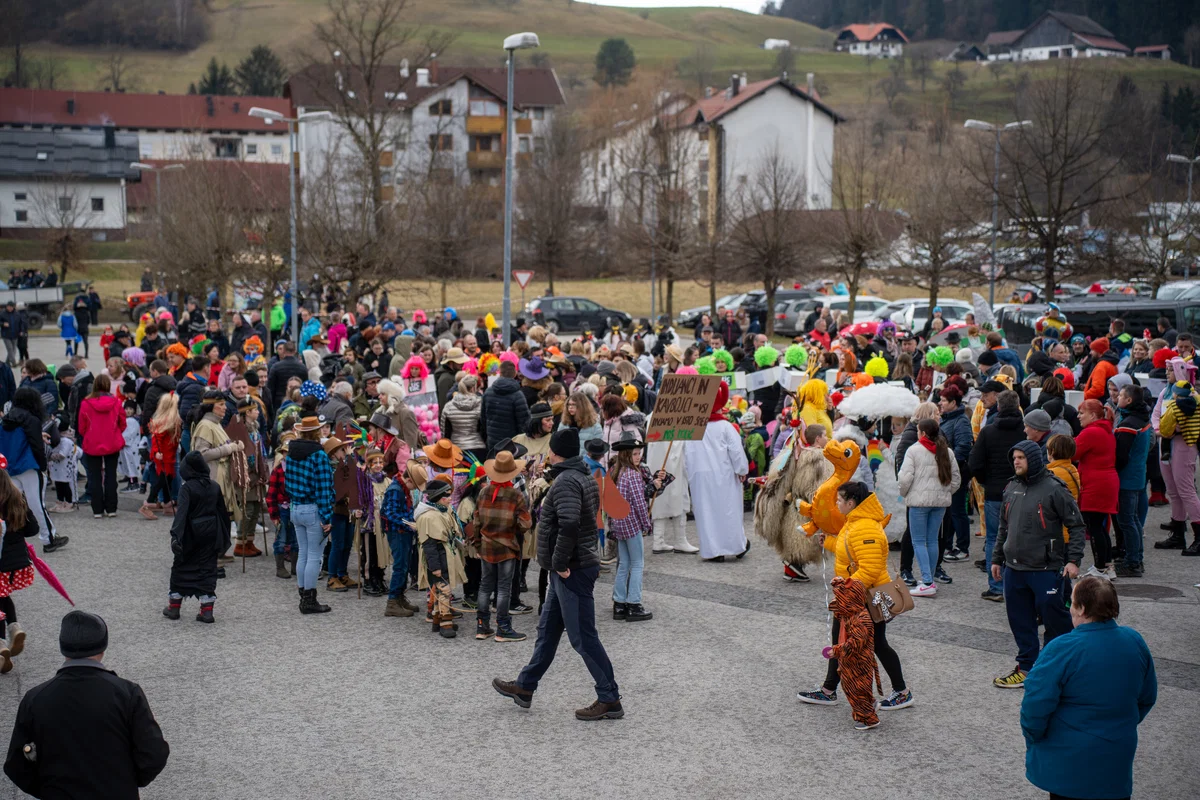 FOTO in VIDEO: Šegavo in norčavo pustovanje je bilo včeraj v Mislinji