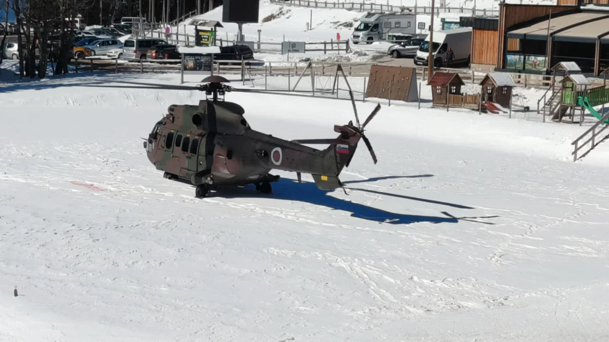 Na Smučišču Kope se je pripetila nesreča pri smučanju