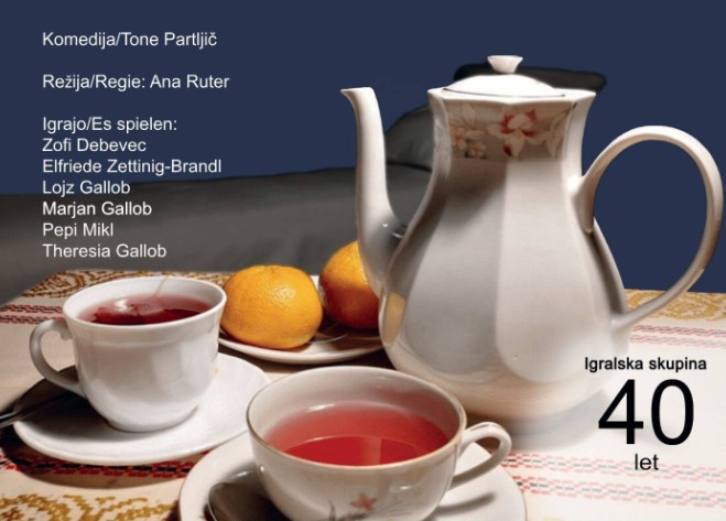 V Črni bodo s predstavo Čaj za dve nasmejali obiskovalce