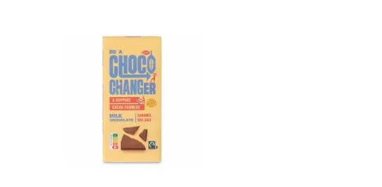 Odpoklic mlečne čokolade s slano karamelo Choceur Choco Changer
