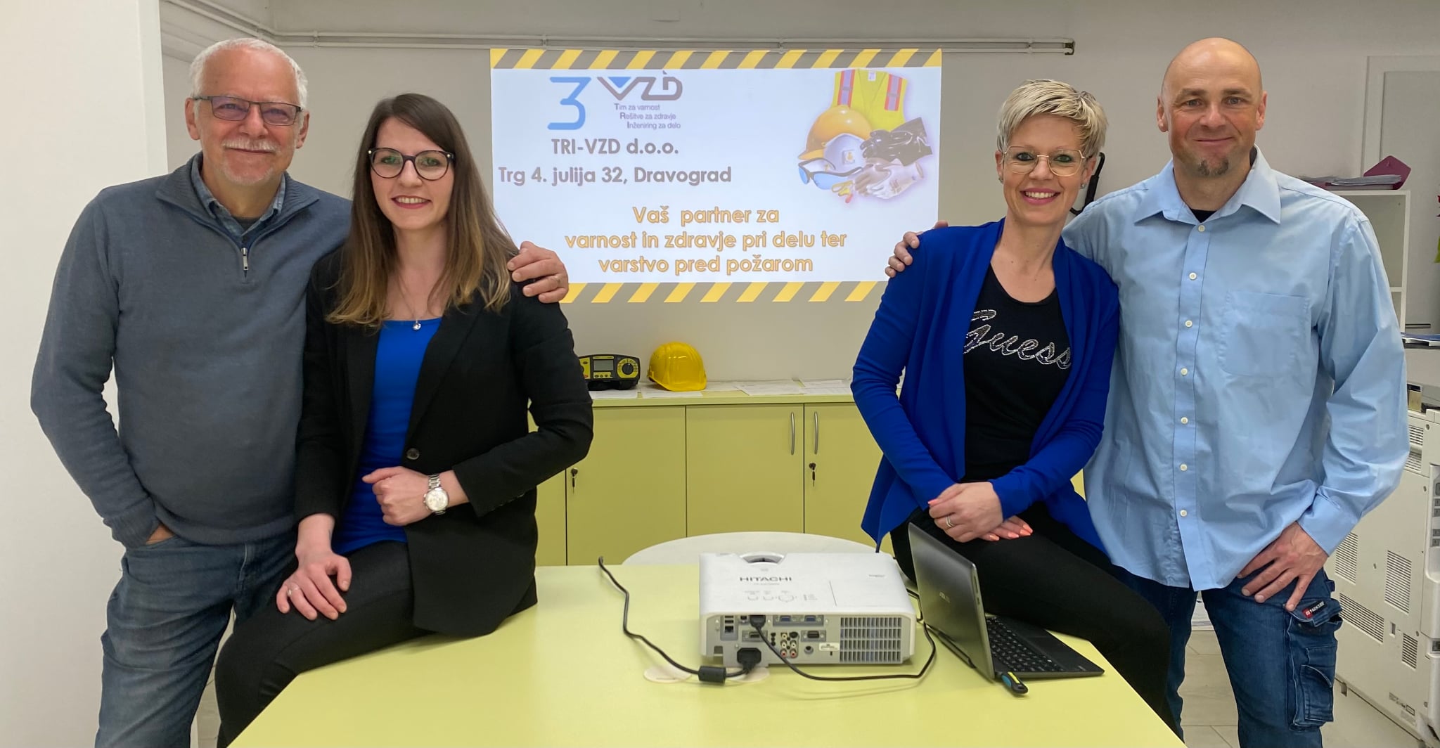 Podjetje TRI-VZD d.o.o. praznuje 2 leti uspešnega poslovanja – kjer so varnost in zdravje pri delu ter požarna varnost na prvem mestu