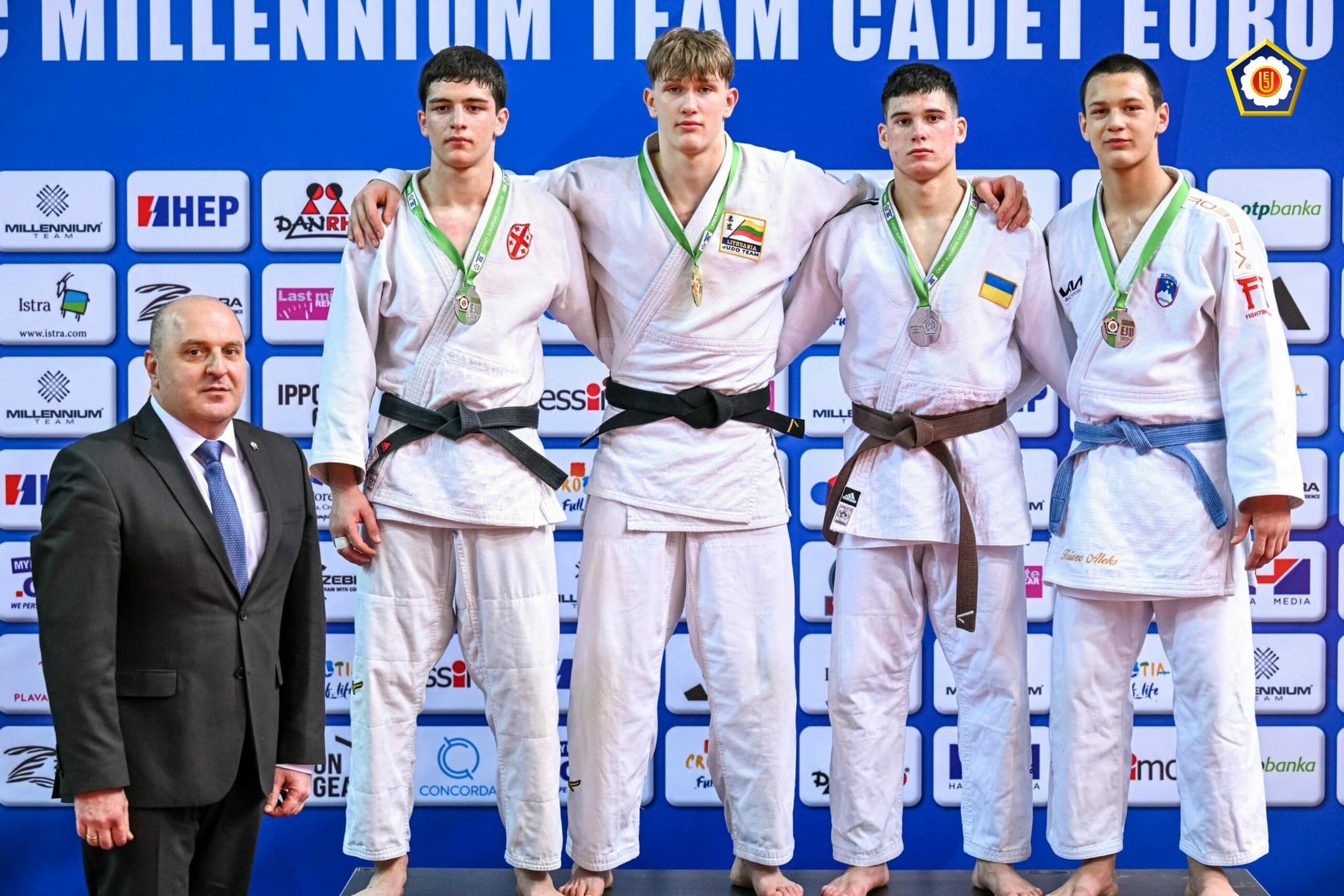 Uspešen vikend za judoiste JK Slovenj Gradec na evropskih pokalih (FOTO)
