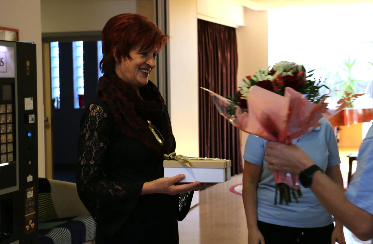 Danes praznuje svoj okrogli jubilej Marjana Kamnik, vodja doma starostnikov Slovenj Gradec (FOTO)