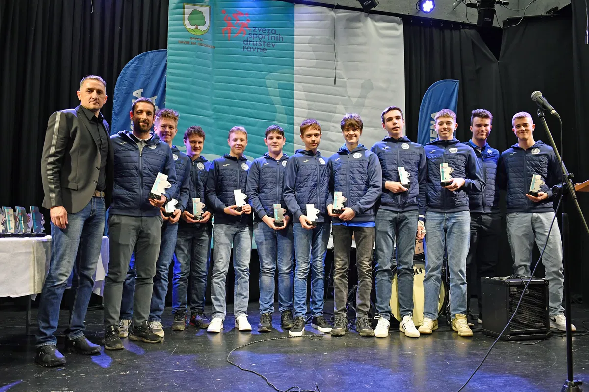FOTO: Podelili so priznanja Športnik leta 2024 Raven na Koroškem