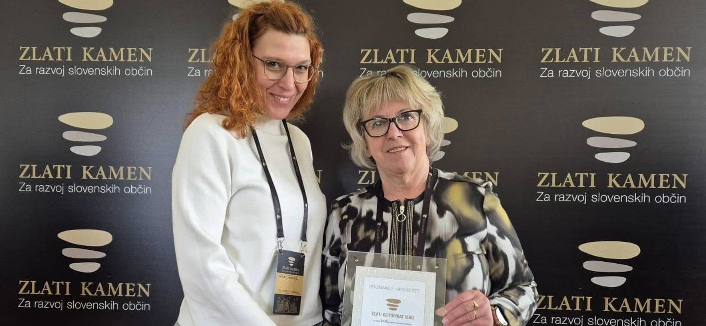 MO Slovenj Gradec prejela prestižni Zlati certifikat razvojne odličnosti ISSO