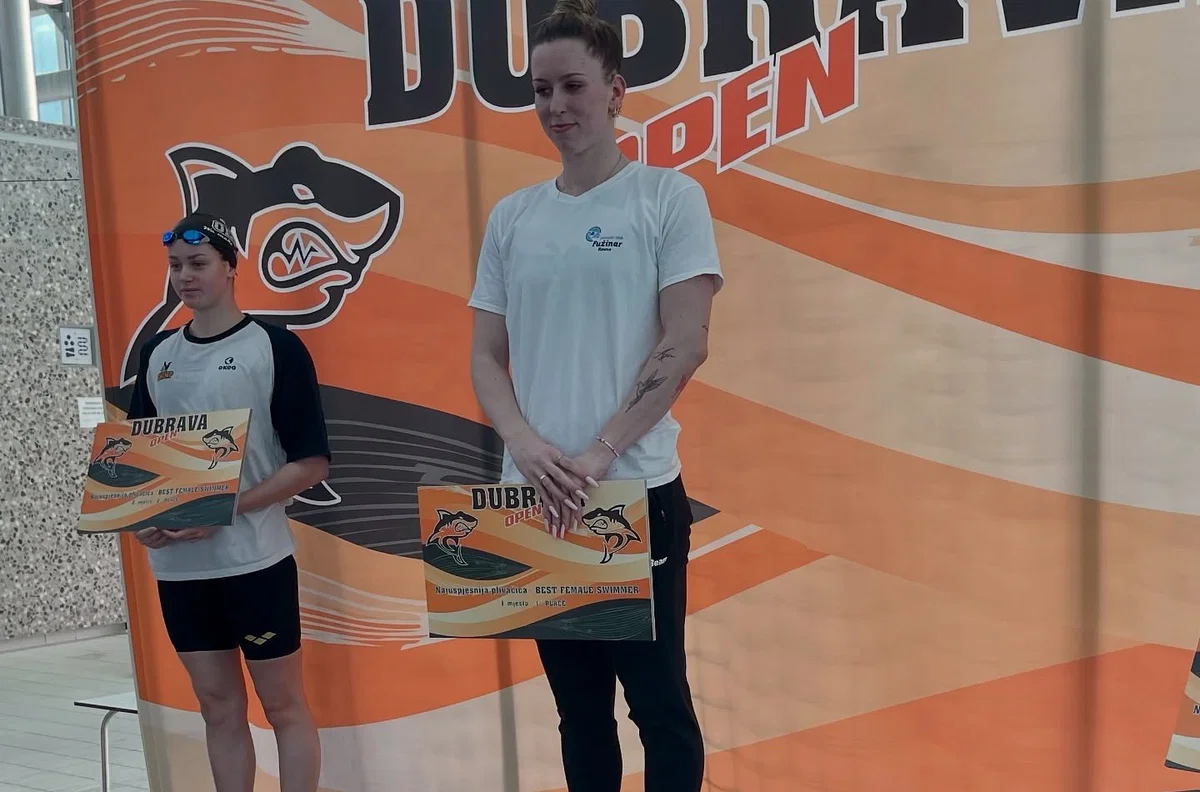 Plavalci Fužinarja blesteli na Dubrava Open 2025