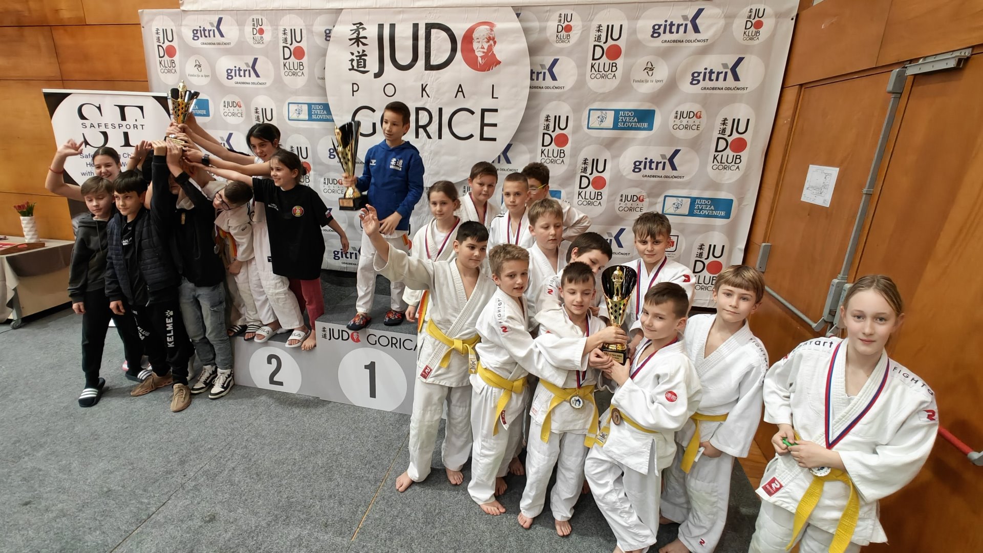 Ravenski judoisti blesteli na Pokalu Gorice