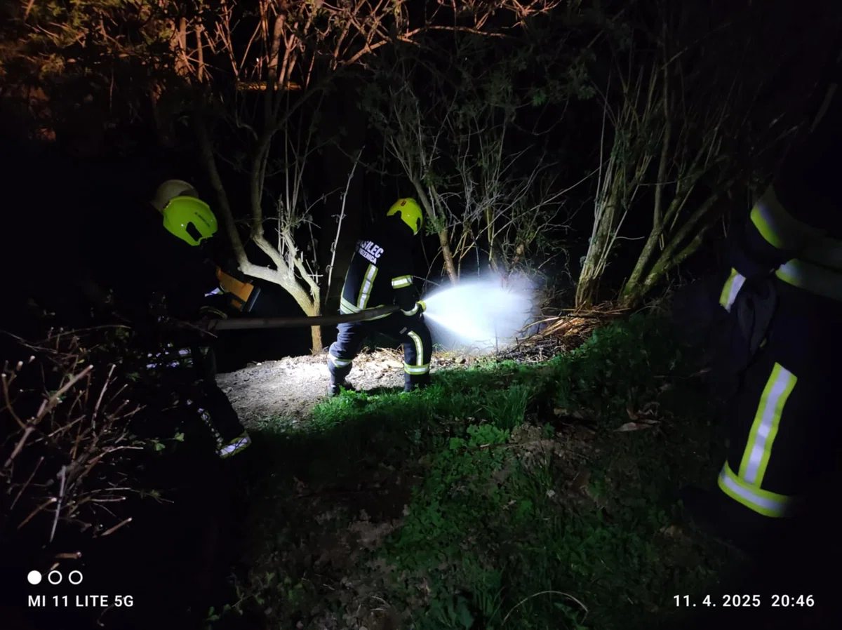 PGD Vuzenica posredovalo v požaru na Sv. Primožu na Pohorju