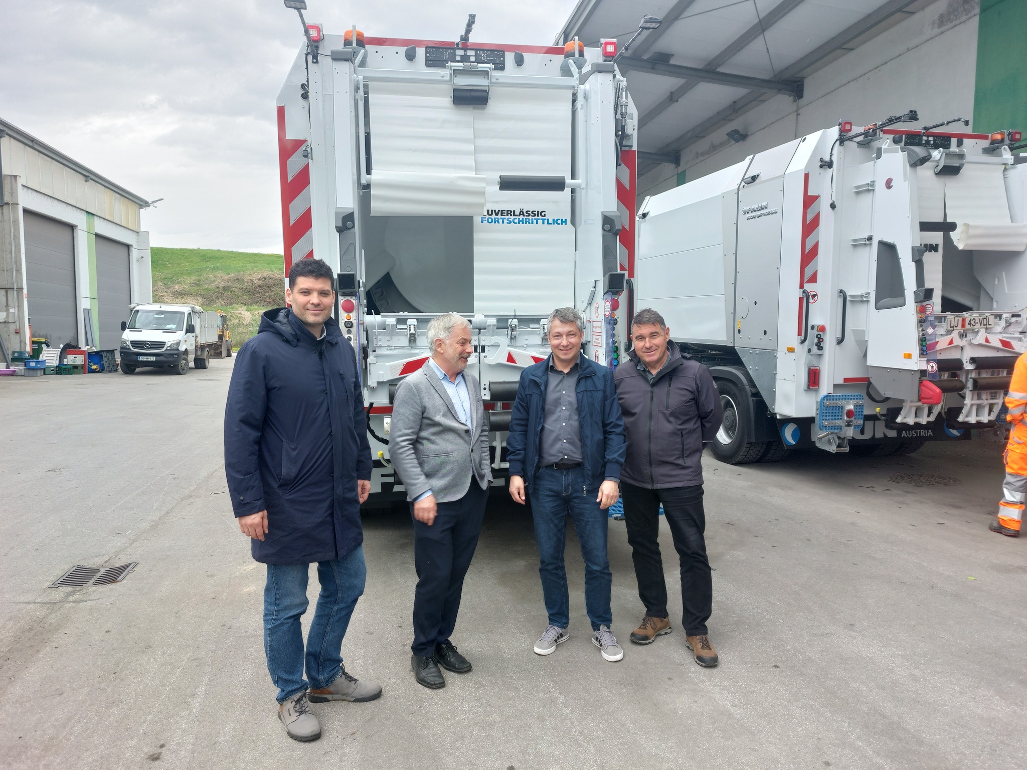 Podjetje Kocerod z novimi, sodobnimi vozili za pobiranje bioloških odpadkov